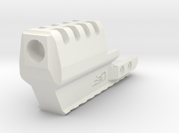 J.W. Frame Mounted Compensator for XDM in White Natural Versatile Plastic