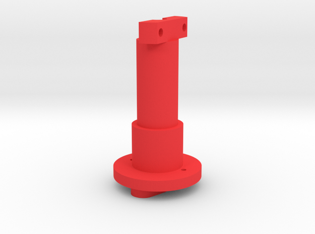 VKB KG12 to Warthog adapter in Red Processed Versatile Plastic