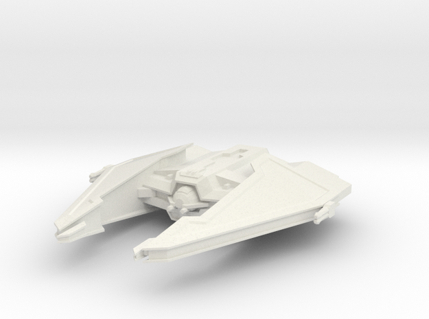 Sith Fury-class Imperial Interceptor  in White Natural Versatile Plastic
