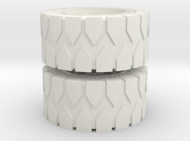 All Terrain Wheels x2 #1 in White Natural Versatile Plastic