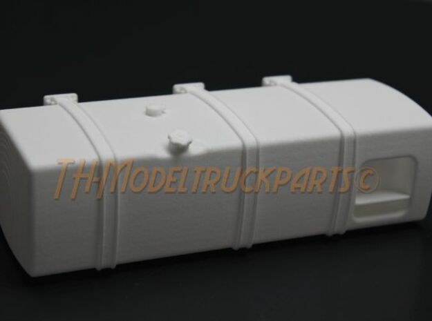 THM 00.2133-150 Fuel tank Tamiya MAN Lowliner in White Processed Versatile Plastic