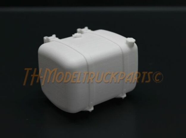 THM 00.3102-072-2 Fuel tank Tamiya Actros in White Processed Versatile Plastic
