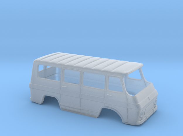 Rocar TV 12 M Body - Romanian Minibus Scale 1:160 in Tan Fine Detail Plastic