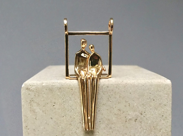 Close to Me - medium 59mm  in 14K Yellow Gold