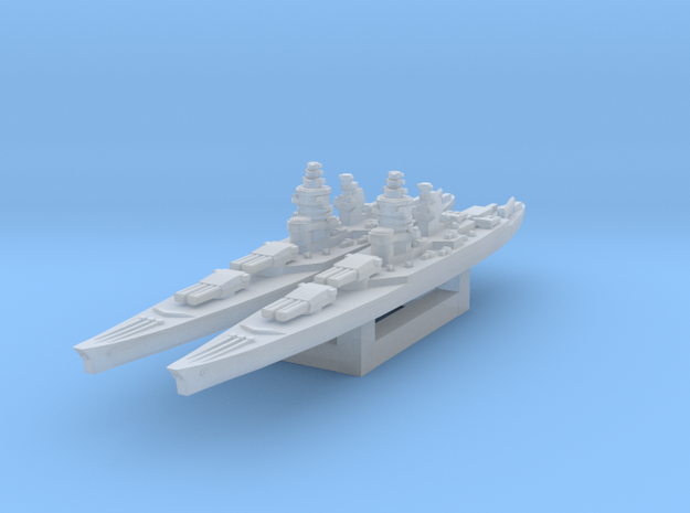 Richelieu battleship 1/4800 in Tan Fine Detail Plastic