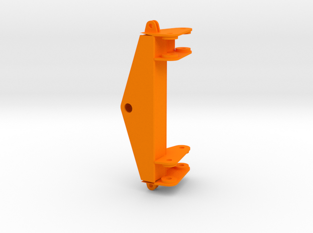 1:14 Snow plow V3 Part 1 of 2 in Orange Processed Versatile Plastic