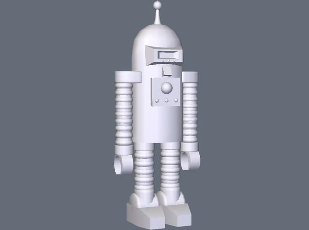 The Republic Robot - Standing in White Natural Versatile Plastic