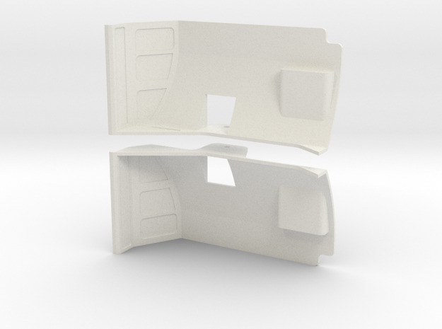  BOOMRACING BRX01 - Front Inner fender in White Natural Versatile Plastic