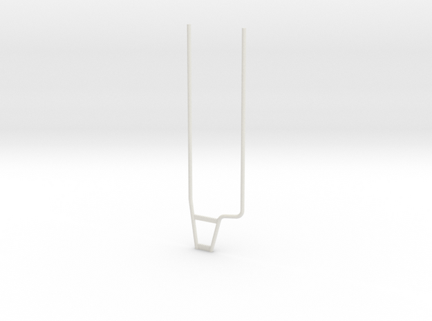 K100-ladder-no-supports in White Natural Versatile Plastic