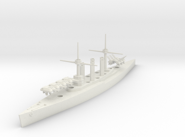 1/700 Citadel-Class Battlecruiser in White Natural Versatile Plastic