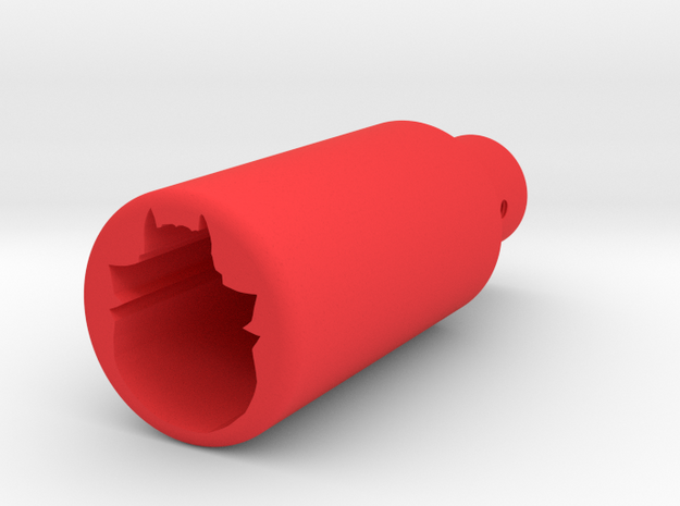 Deranged amplifier in Red Processed Versatile Plastic