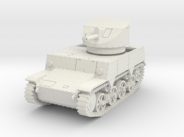 PV166A T13 B3 Tank Destroyer (28mm) in White Natural Versatile Plastic