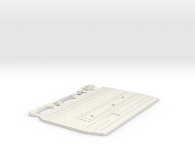 Tamiya Bruiser / HG P407 TOYOTA Hilux door panel L in White Natural Versatile Plastic