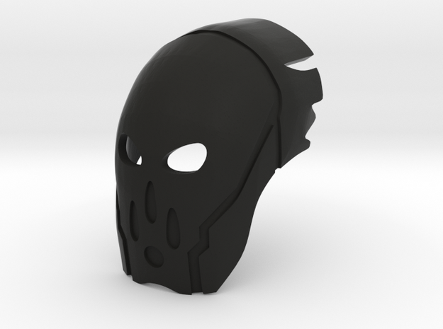 Great Mangai Kanohi Vafaka, Mask of Conjuring in Black Natural Versatile Plastic
