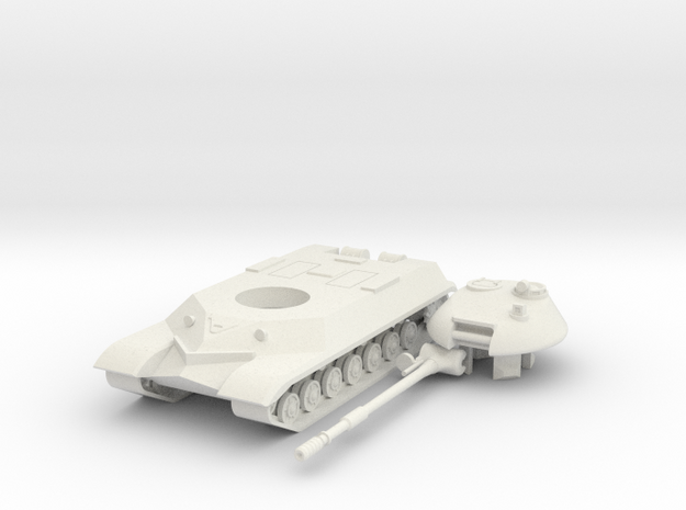 T-10M Heavy Tank in White Natural Versatile Plastic: 1:100