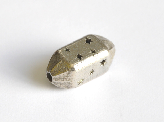 D4 Balanced - Constellations (Rectangular) in Polished Bronzed-Silver Steel