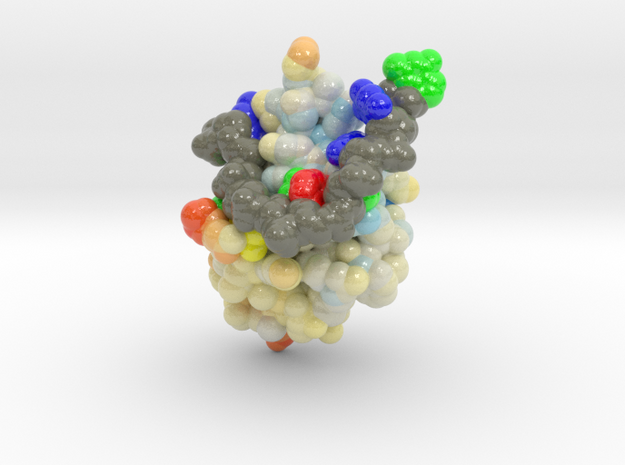 TDP-43 Mutant in Complex with DNA in Glossy Full Color Sandstone: Small