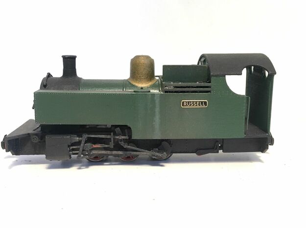 WHR RUSSELL (009) in cut-down condition in Tan Fine Detail Plastic