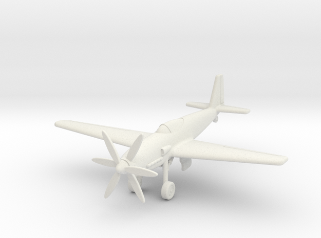 (1:144) Heinkel P.1076 (Wheels down) in White Natural Versatile Plastic