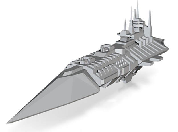 Chaos Heavy Frigate- Imperial Renegade - Concept 1 in Tan Fine Detail Plastic