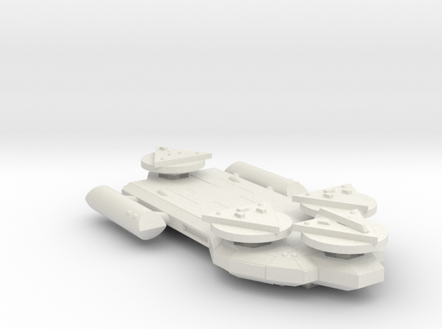 3788 Scale Worb Dreadnought (DN) MGL in White Natural Versatile Plastic