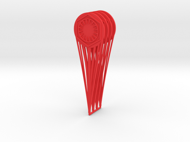 (Legion) 4x CP Hologram First Order in Red Processed Versatile Plastic