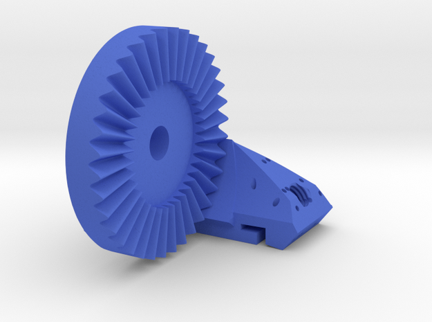 LED lamp camera hot shoe mount part 1/2 in Blue Processed Versatile Plastic