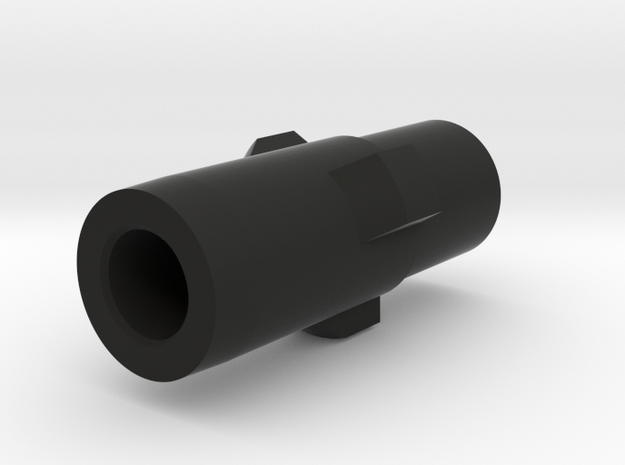 MP5 airsoft 3-Lug Adapter in Black Natural Versatile Plastic