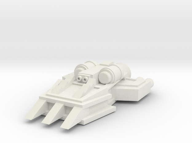 ! - Ram Ship - Concept A  in White Natural Versatile Plastic