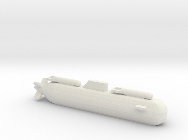 DG-450 Shadow Water Submarine, 1/700 in White Natural Versatile Plastic
