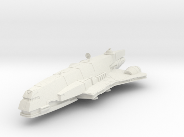 500 Imperial Gozanti class Star Wars in White Natural Versatile Plastic