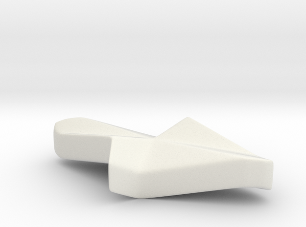 Illusion arrow in White Premium Versatile Plastic