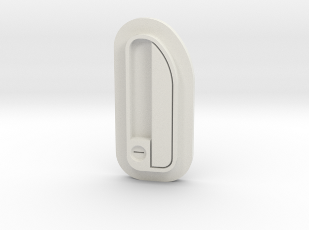180_door_handles in White Natural Versatile Plastic