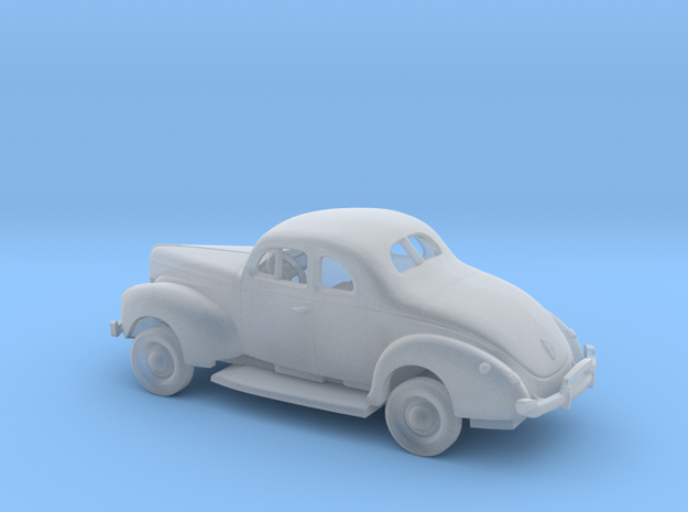 1/87 1940 Ford Eight Coupe Kit in Tan Fine Detail Plastic