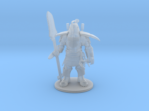 Garden Tool Knight in Smooth Fine Detail Plastic