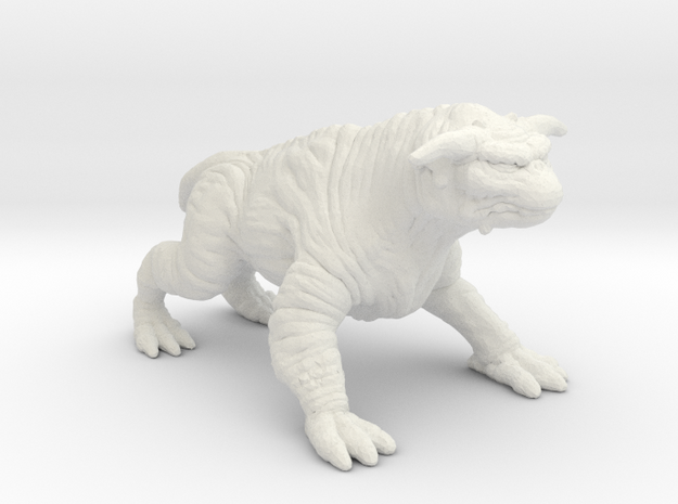 Ghostbusters 1/60 Terror Dog zuul gozer miniature in White Natural Versatile Plastic