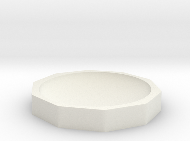 Hemp Bowl 125mm in White Natural Versatile Plastic
