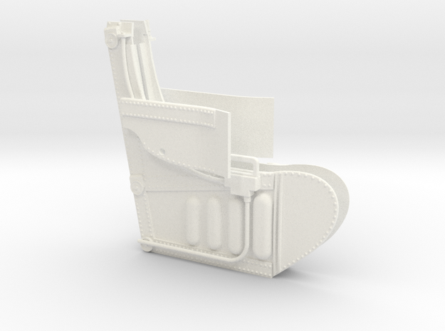 1/4.8 EVACPAC FOR A4 CARF MODEL (C) in White Processed Versatile Plastic