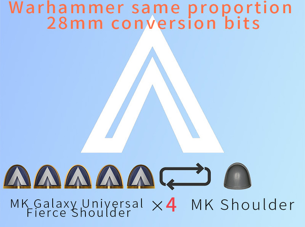 MK Galaxy Universal Fierce Shoulder in Tan Fine Detail Plastic