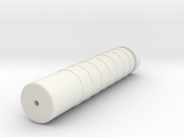 Silencer Handguard in One (14mm-) in White Natural Versatile Plastic