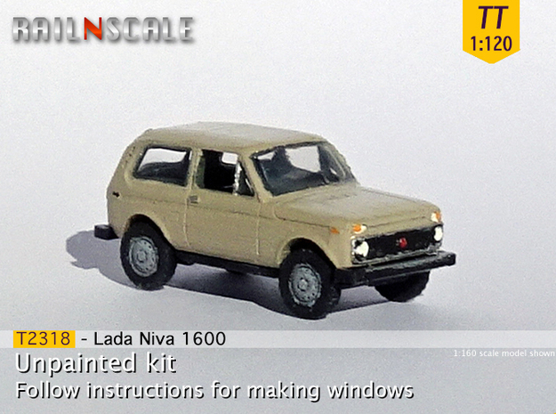 Lada Niva 1600 (TT 1:120) in Tan Fine Detail Plastic