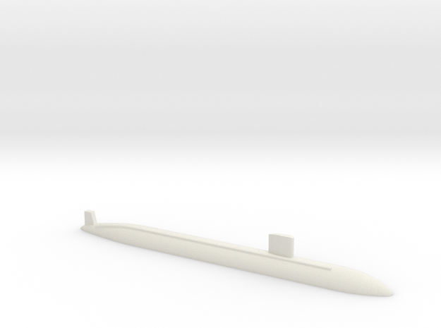 Los Angeles class SSN (688i), 1/1250 in White Natural Versatile Plastic