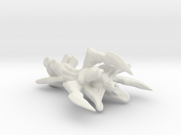 Levianth lite hive cruiser - Concept C  in White Natural Versatile Plastic