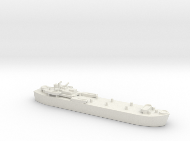 landing ship tank MK3 LST MK3 1/600 1 in White Natural Versatile Plastic