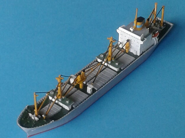 1:1250 scale ship model aldabi in Tan Fine Detail Plastic