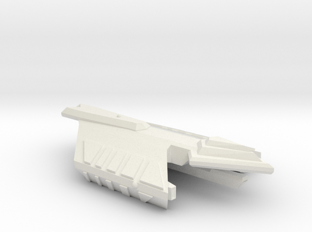 3788 Scale Ymatrian Poniard Frigate Leader MGL in White Natural Versatile Plastic