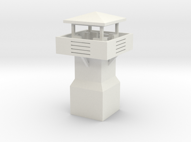 Guard tower 3 in White Natural Versatile Plastic