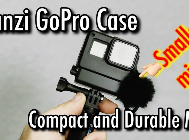Adapter for Ulanzi GoPro Case Vlogging in Black Natural Versatile Plastic