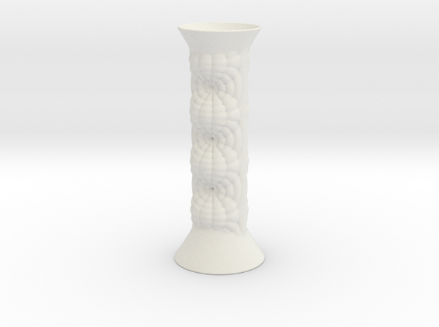 Vase 21123 in White Natural Versatile Plastic