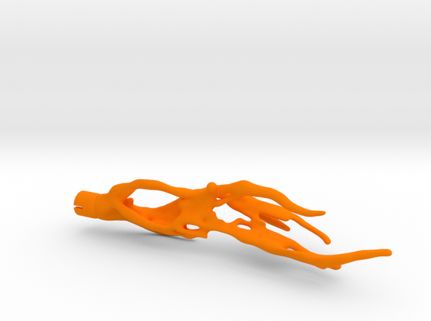 TF:Siege Smoke Effect Part (6cm length) in Orange Processed Versatile Plastic